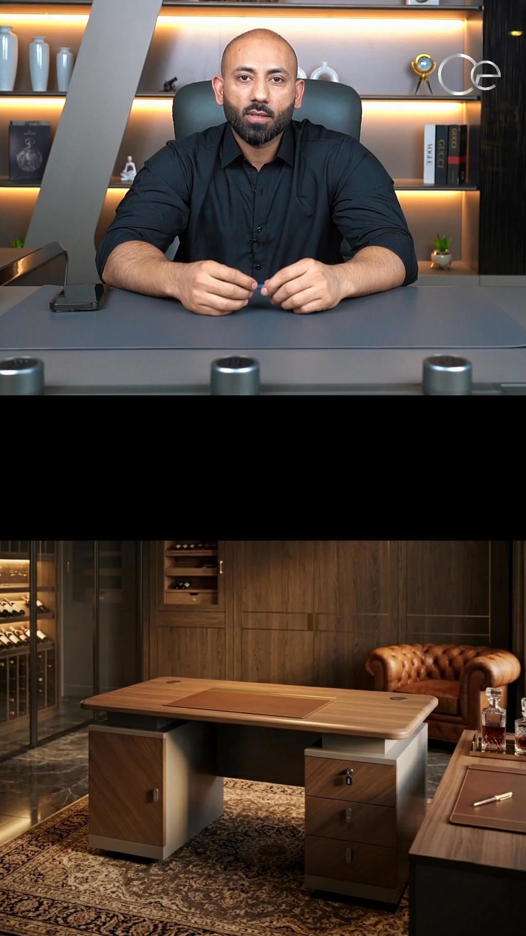Office Empire Facebook ad: Premium Coordinated Office Sets