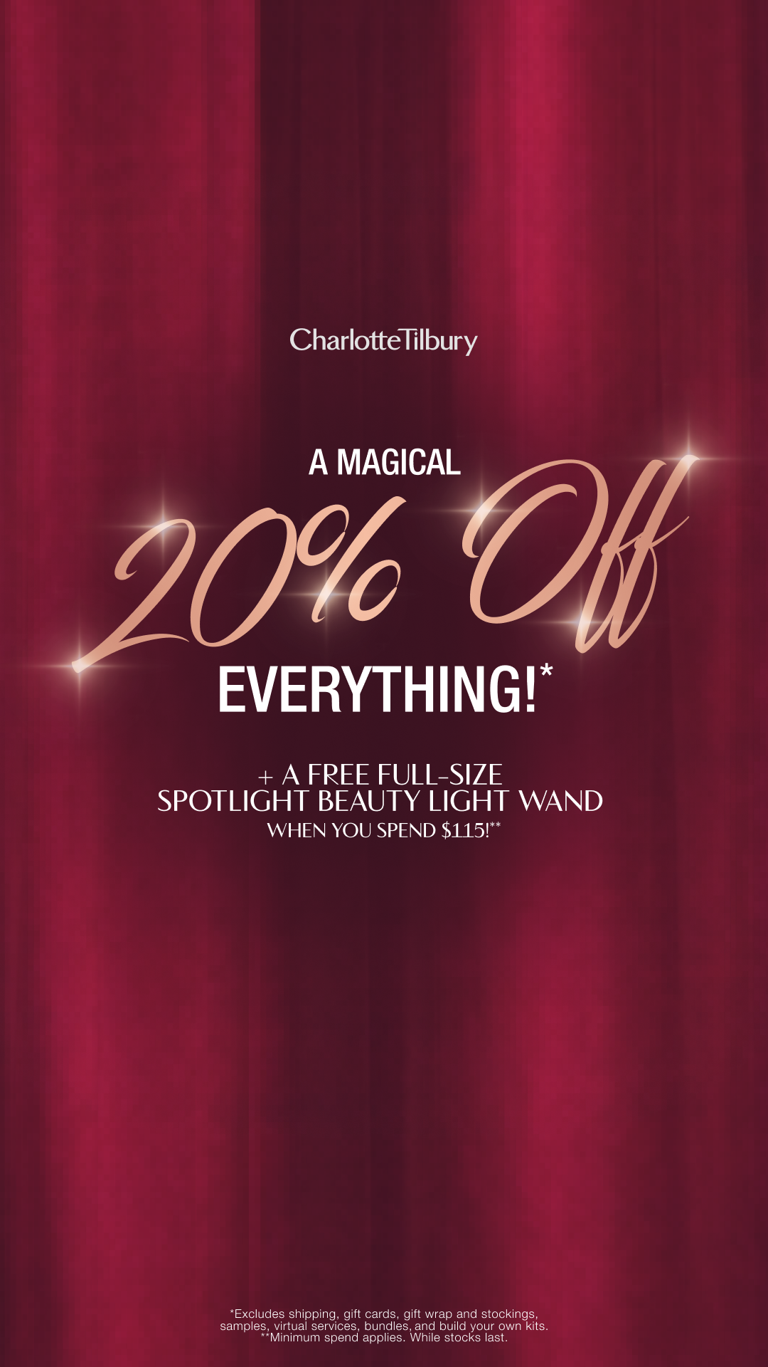 Charlotte Tilbury Facebook ad