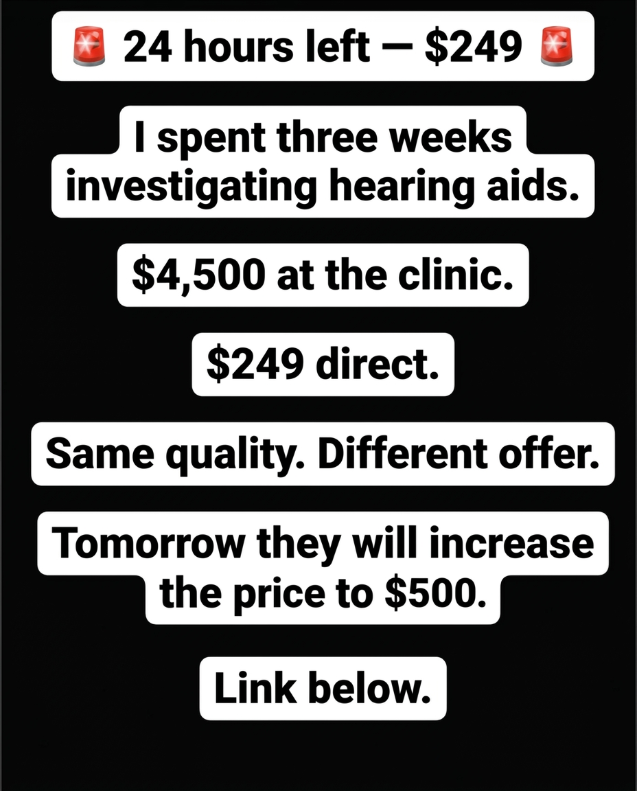 Healthy Living Digest Facebook ad: read this before you consider hearing aids