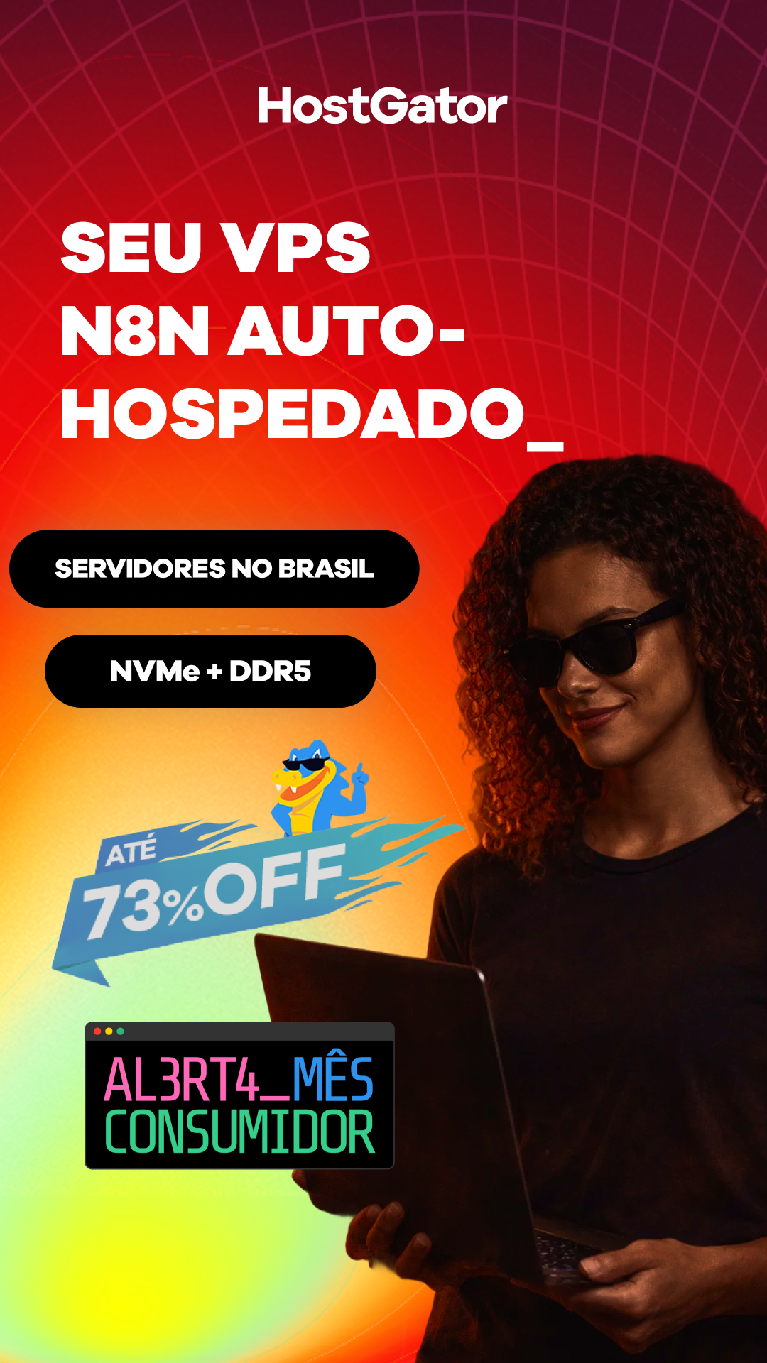 HostGator Facebook ad