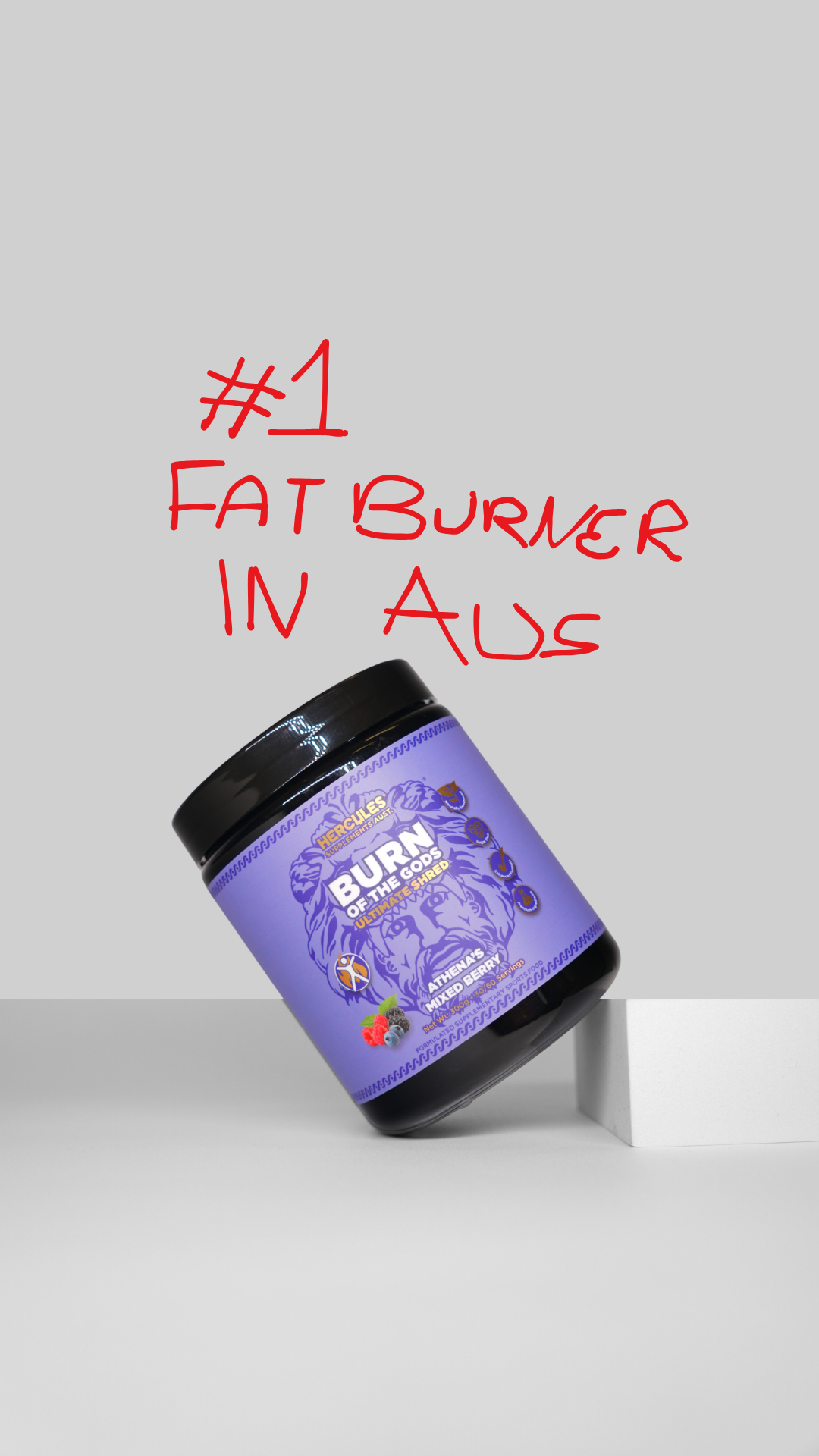 Hercules Supplements Aust Facebook ad