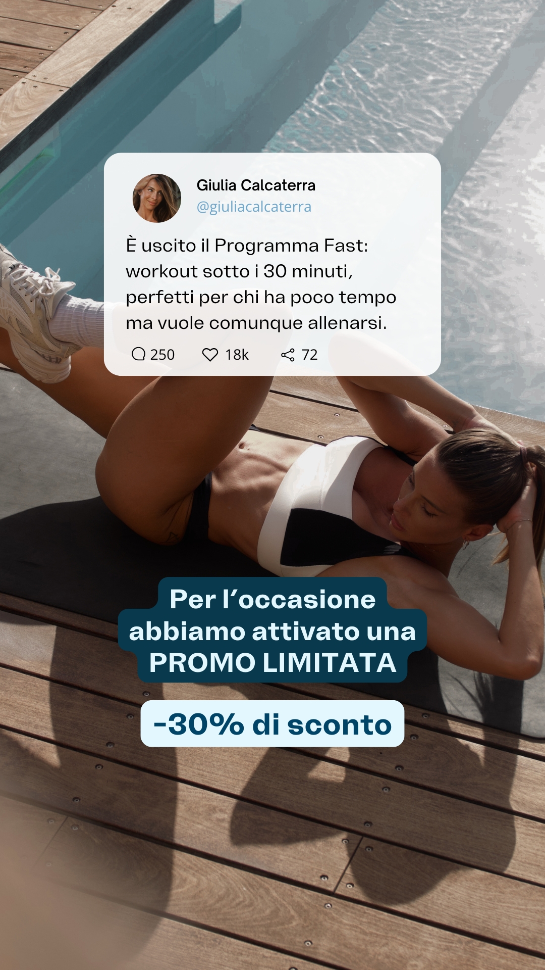 Giulia Calcaterra Facebook ad: 25 minuti possono bastare. Se sai come usarli.