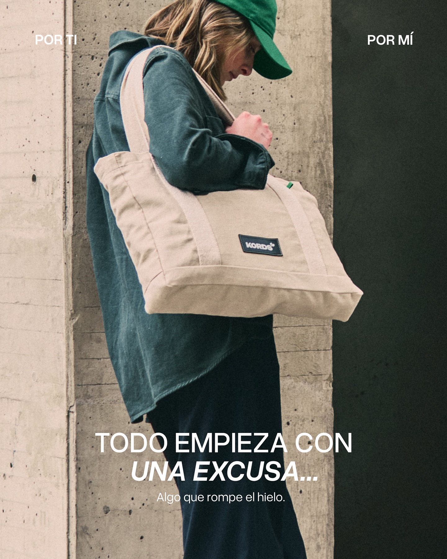KORDS Facebook ad: Nuestros productos son el comienzo de una historia.