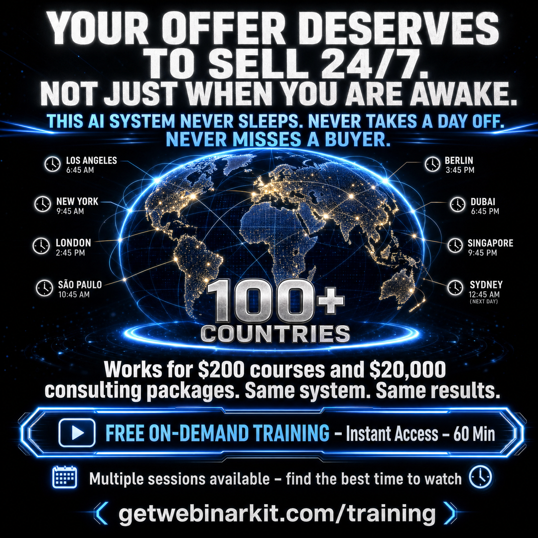 WebinarKit Facebook ad
