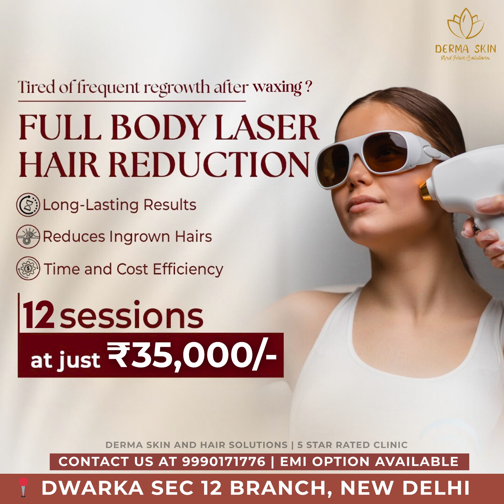 Derma Skin and Hair Solutions  Facebook ad
