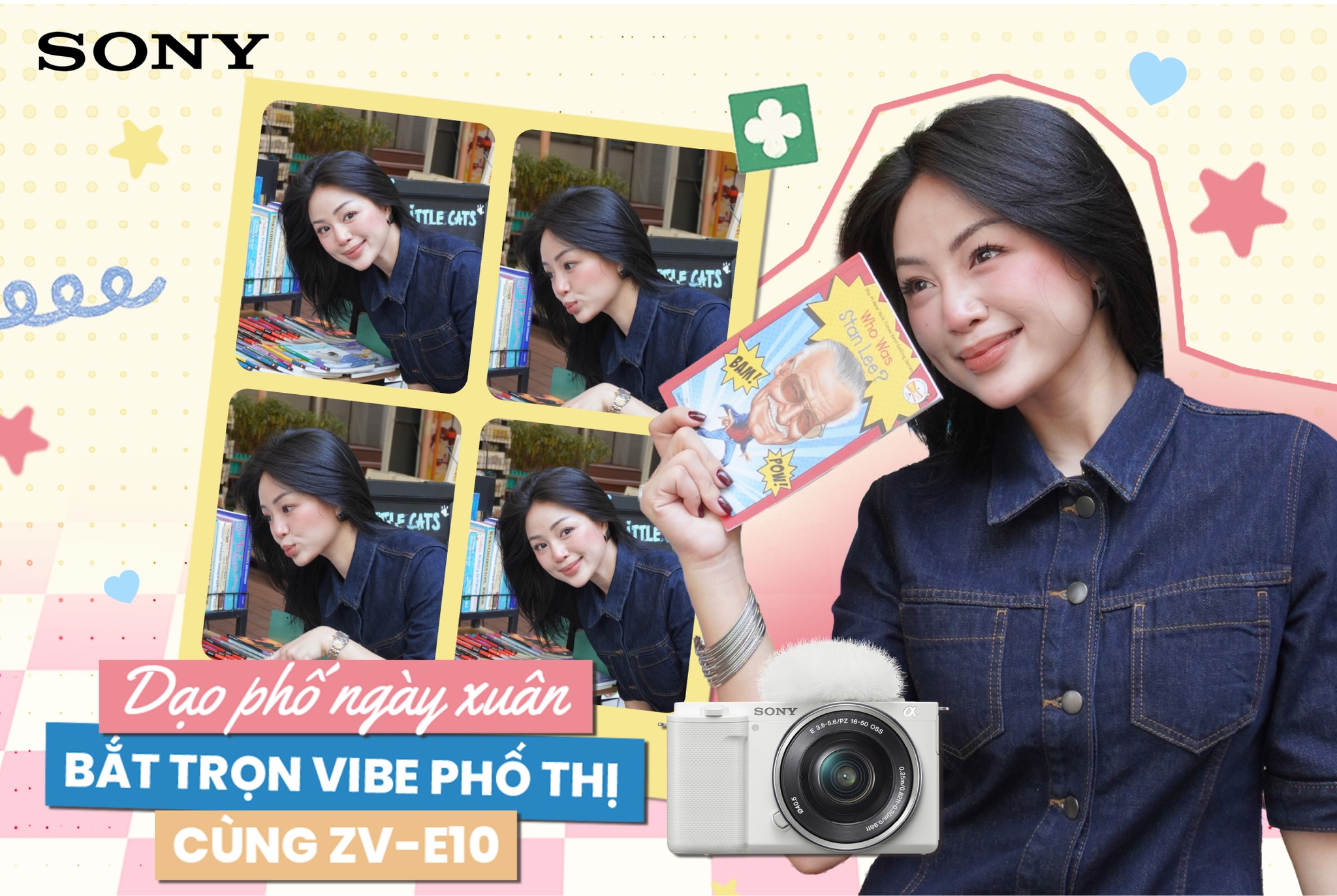 Sony - Alpha Vietnam Facebook ad: DẠO PHỐ NGÀY XUÂN, BẮT TRỌN VIBE PHỐ…