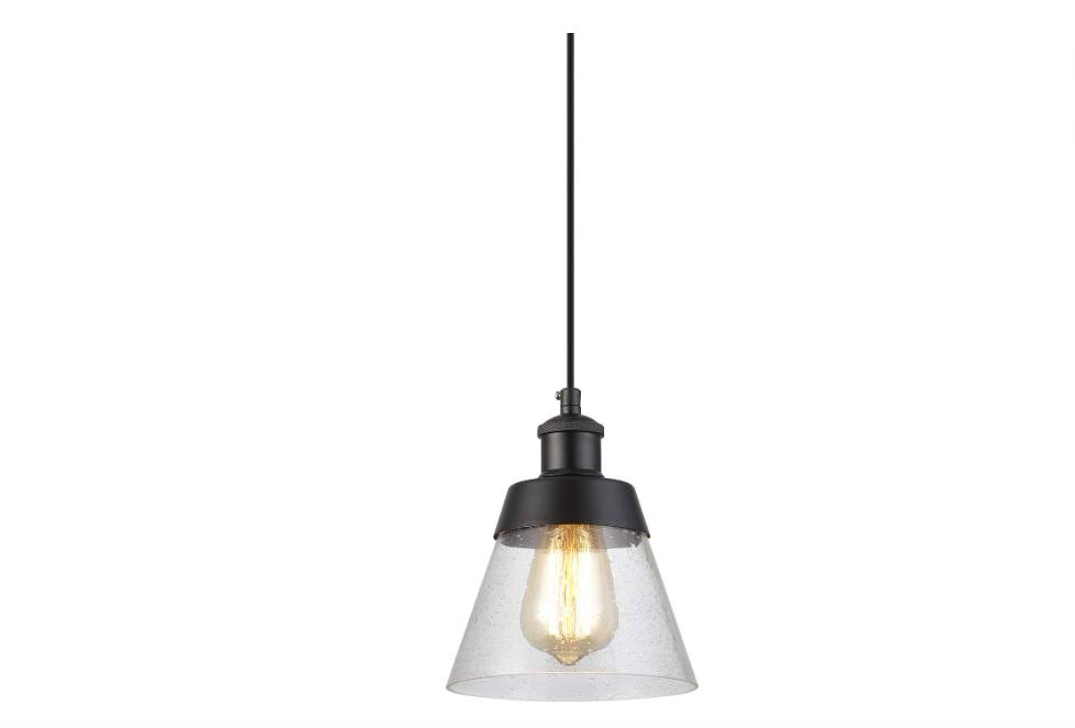 Carolyn Davis Facebook ad: Brand‐New Industrial Seeded Glass Pendant Lights (Set of…