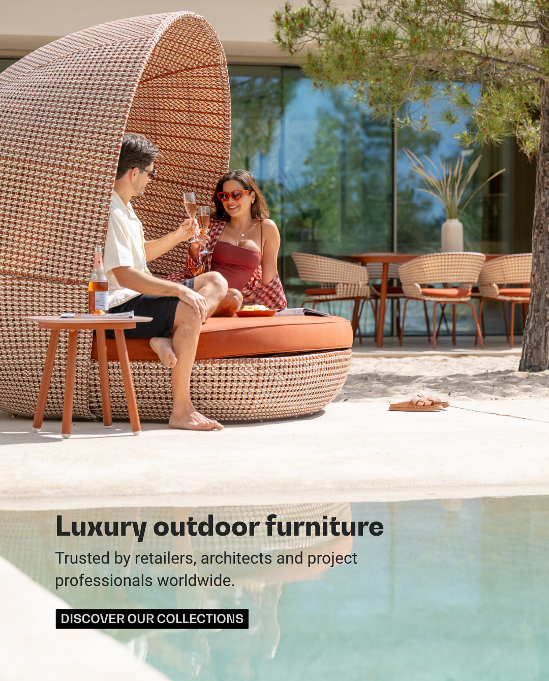 Jati & Kebon Garden Furniture Facebook ad