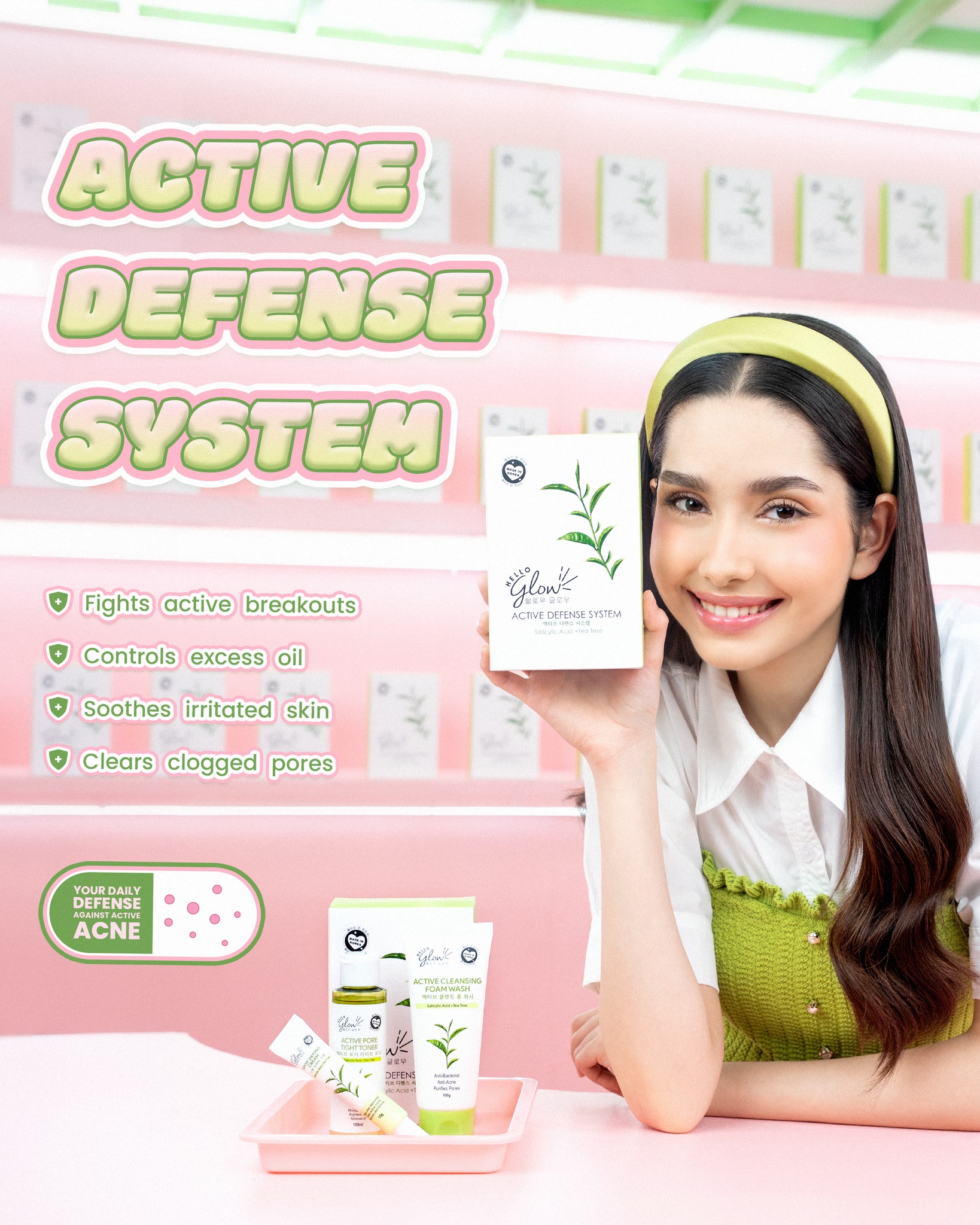 Hello Glow Facebook ad