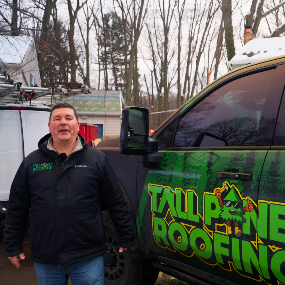 Tall Pines Roofing Inc. Facebook ad