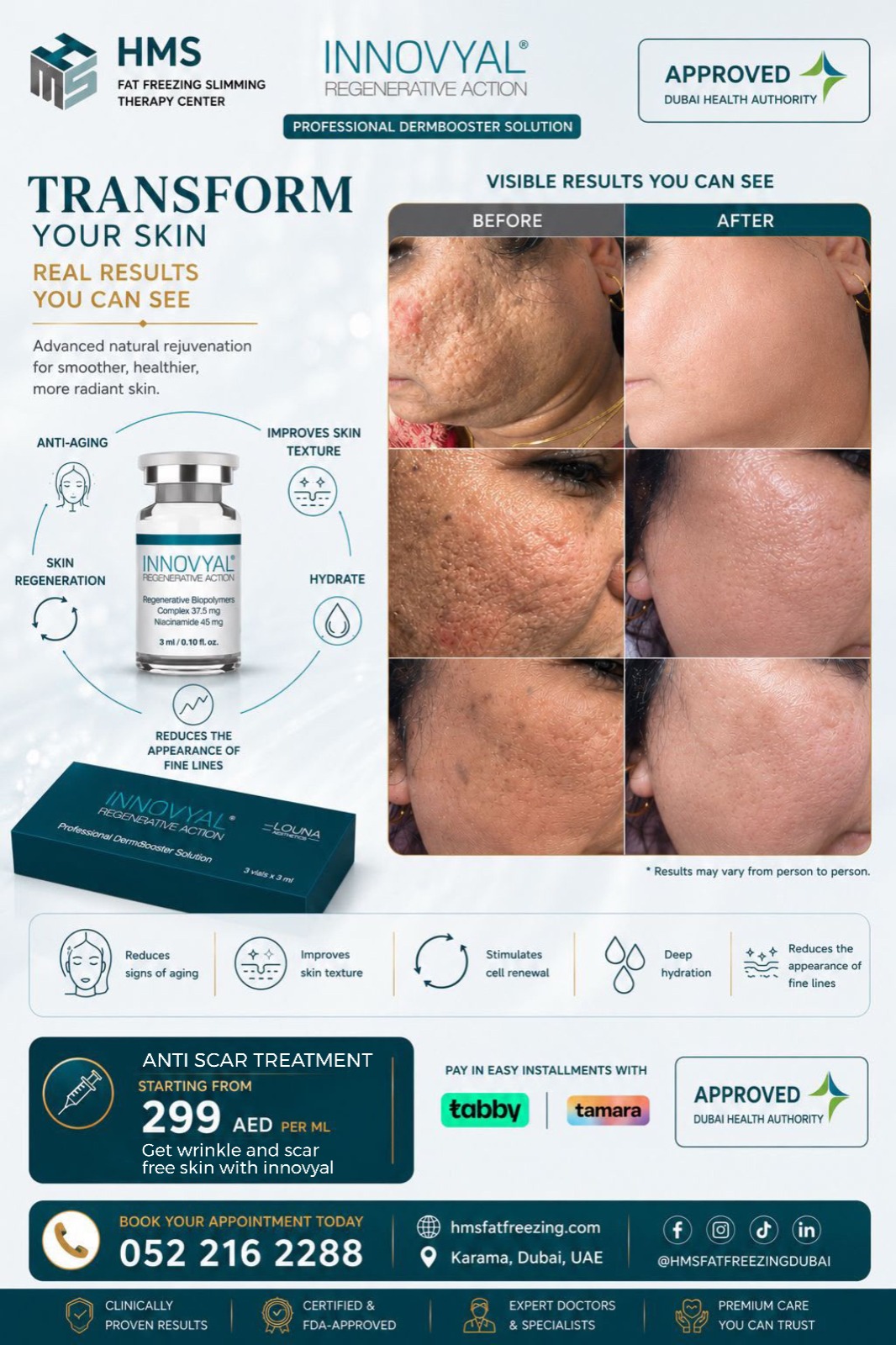HMS Fat Freezing Slimming Therapy Center Facebook ad