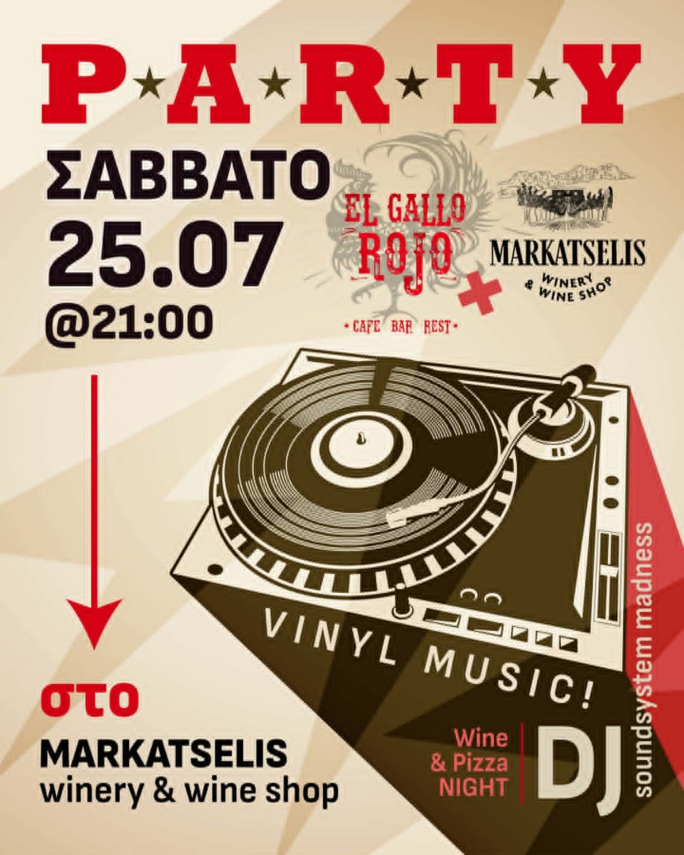 Markatselis Wine Shop Facebook ad