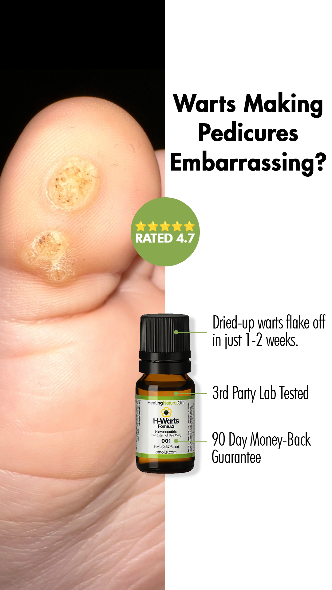 Healing Natural Oils Facebook ad