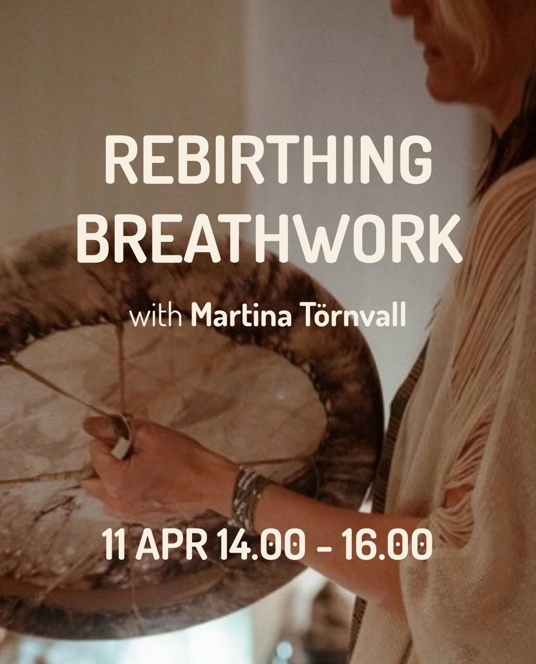 Urban OM Stockholm Facebook ad: Rebirthing: Returning to the Earliest Layers of your…