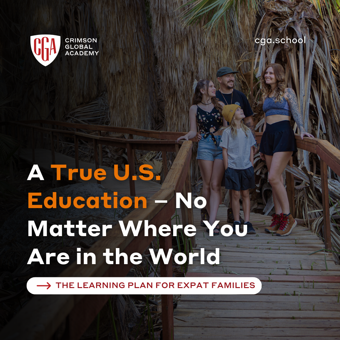 Crimson Global Academy Facebook ad