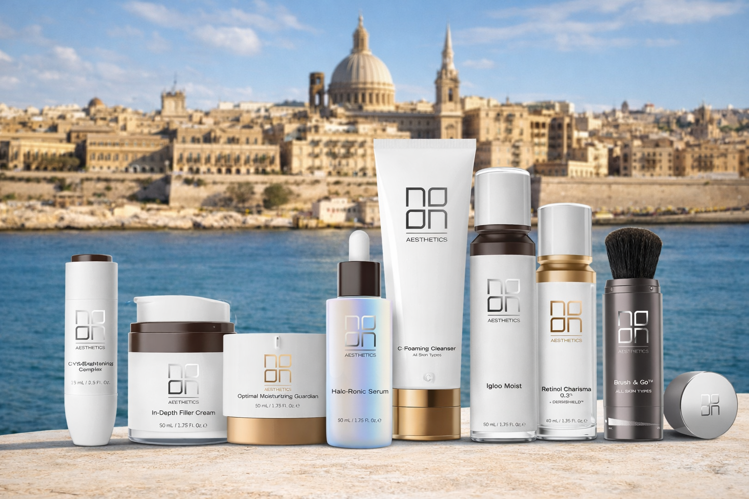 NOON Aesthetics Malta Facebook ad