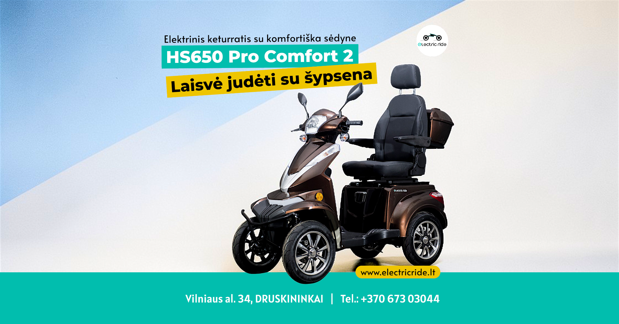 Electricride.lt Facebook ad