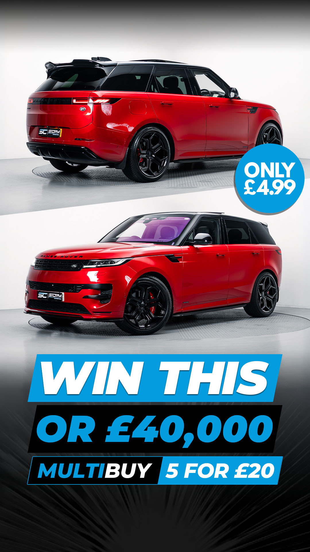 Storm Competitions Facebook ad
