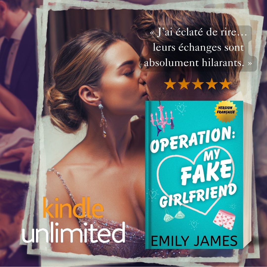 Emily James Author Facebook ad: Hilarant. Sexy. Fin heureuse garantie.