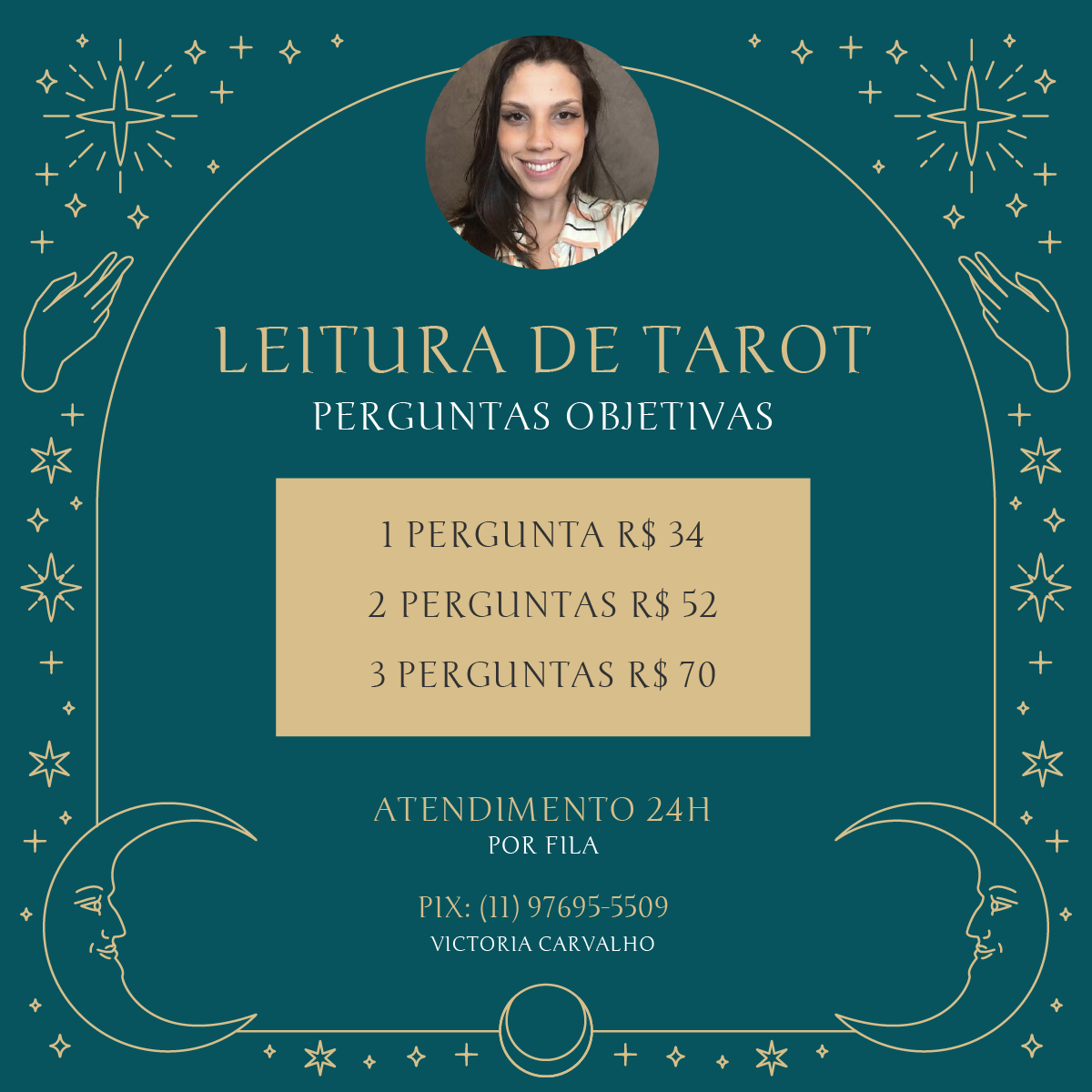 Victoria Therapia Facebook ad: FILA ÚNICA!