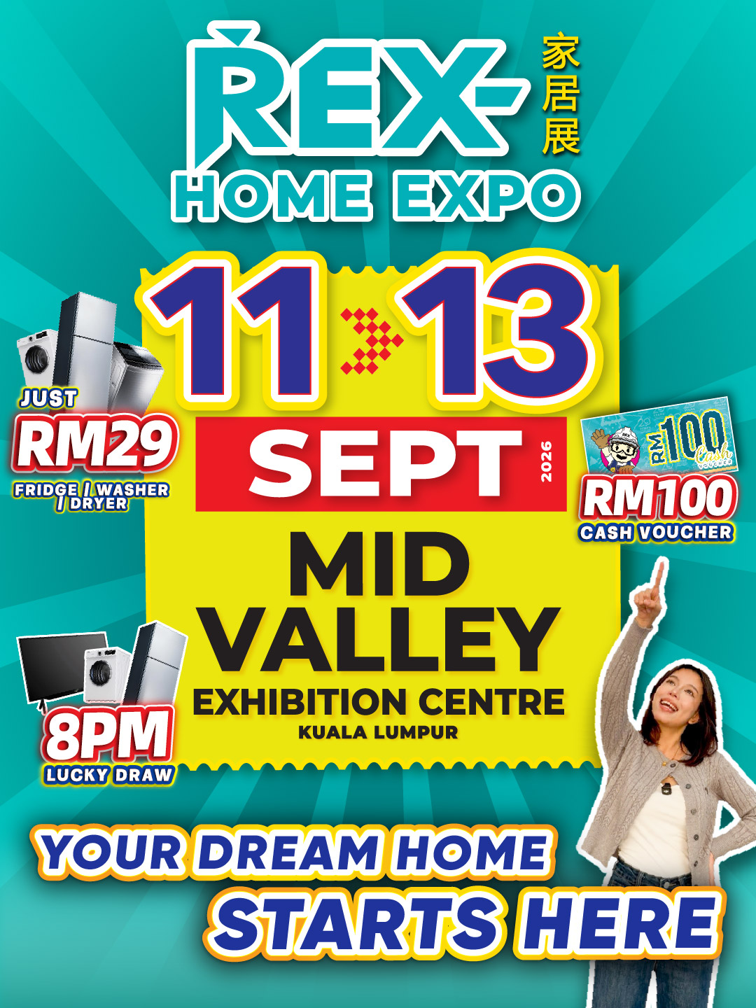 REX Home Renovation Expo Facebook ad