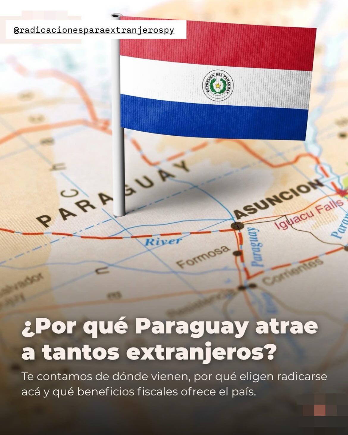 radicacionesparaextranjerospy Facebook ad: Paraguay está en el radar internacional.