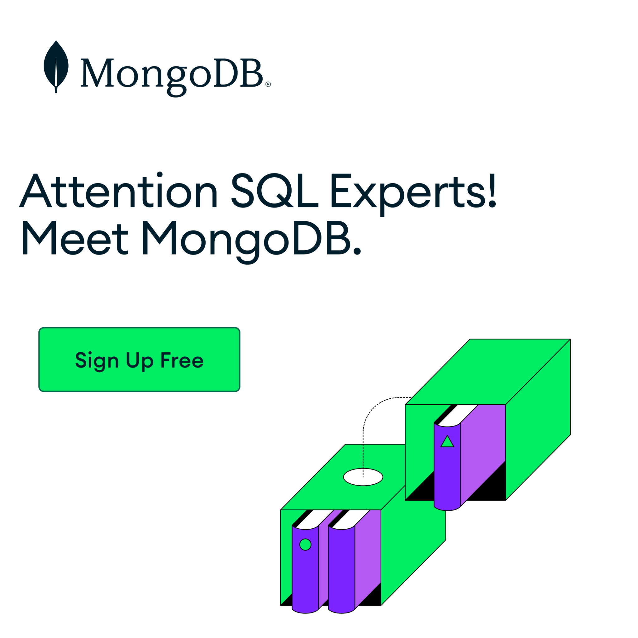 MongoDB Facebook ad