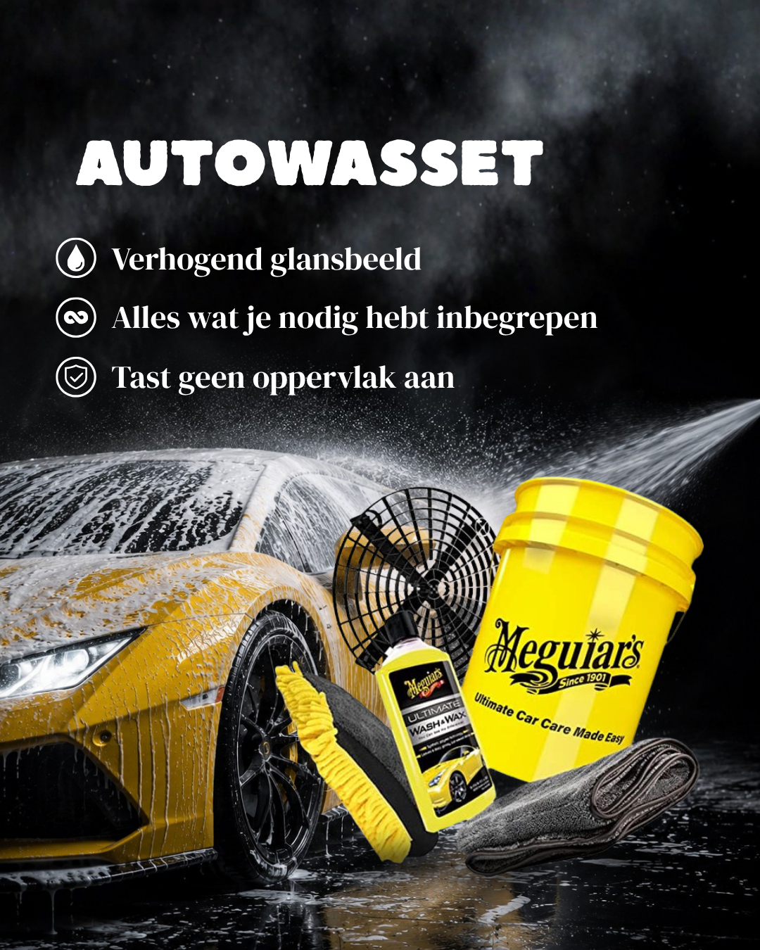 Axionbv Facebook ad: Professional car wash at home