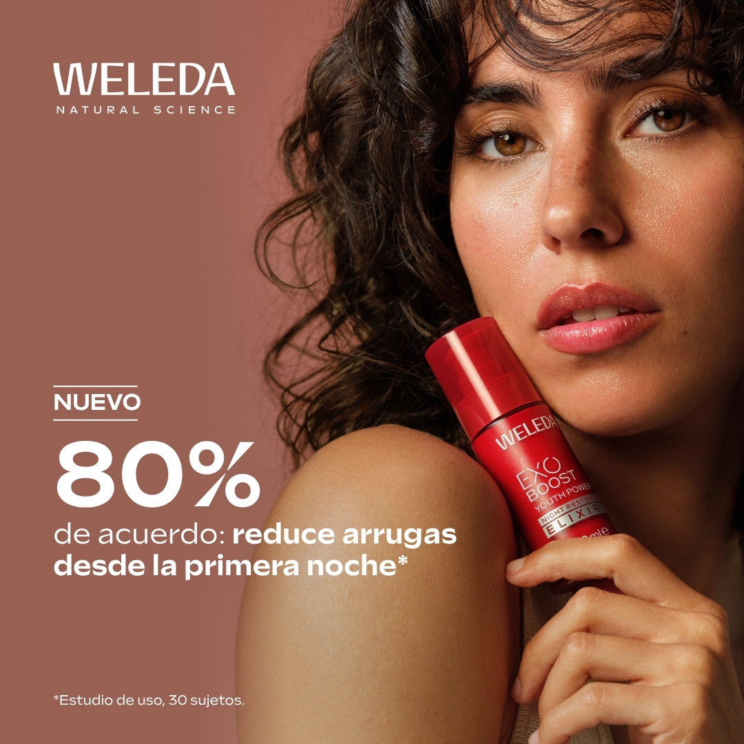 Weleda Facebook ad: El nuevo antiedad nocturno