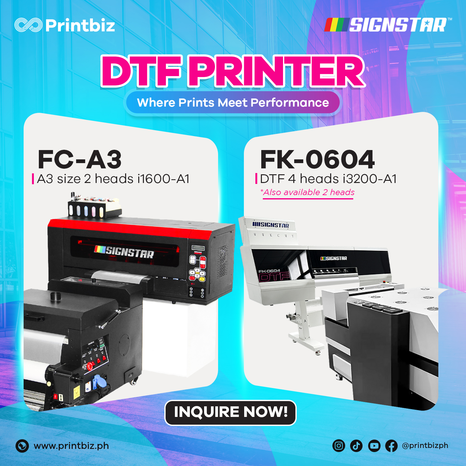 Printbiz Facebook ad