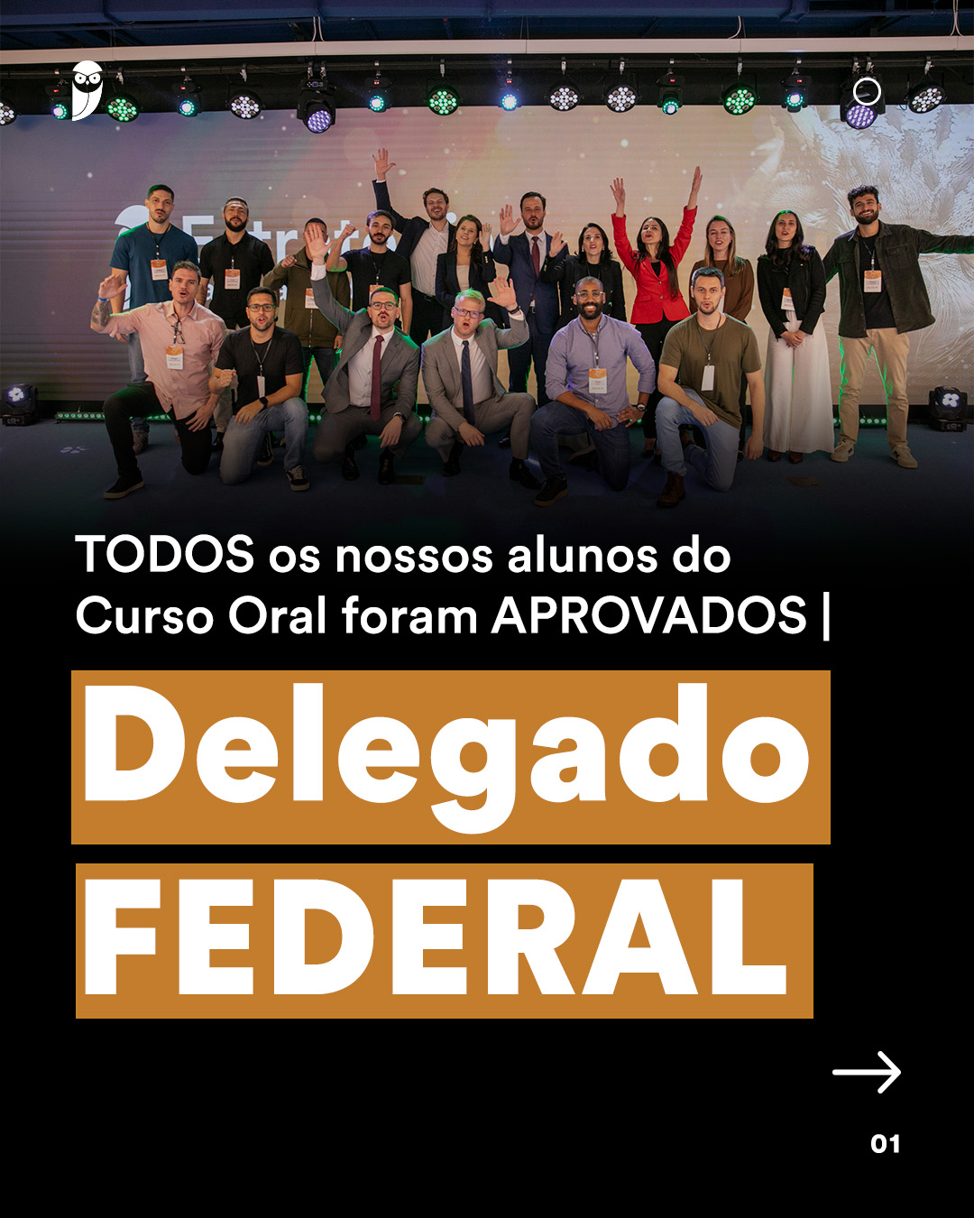 Estratégia Carreira Jurídica Facebook ad: Estamos muito felizes com o resultado da Prova…