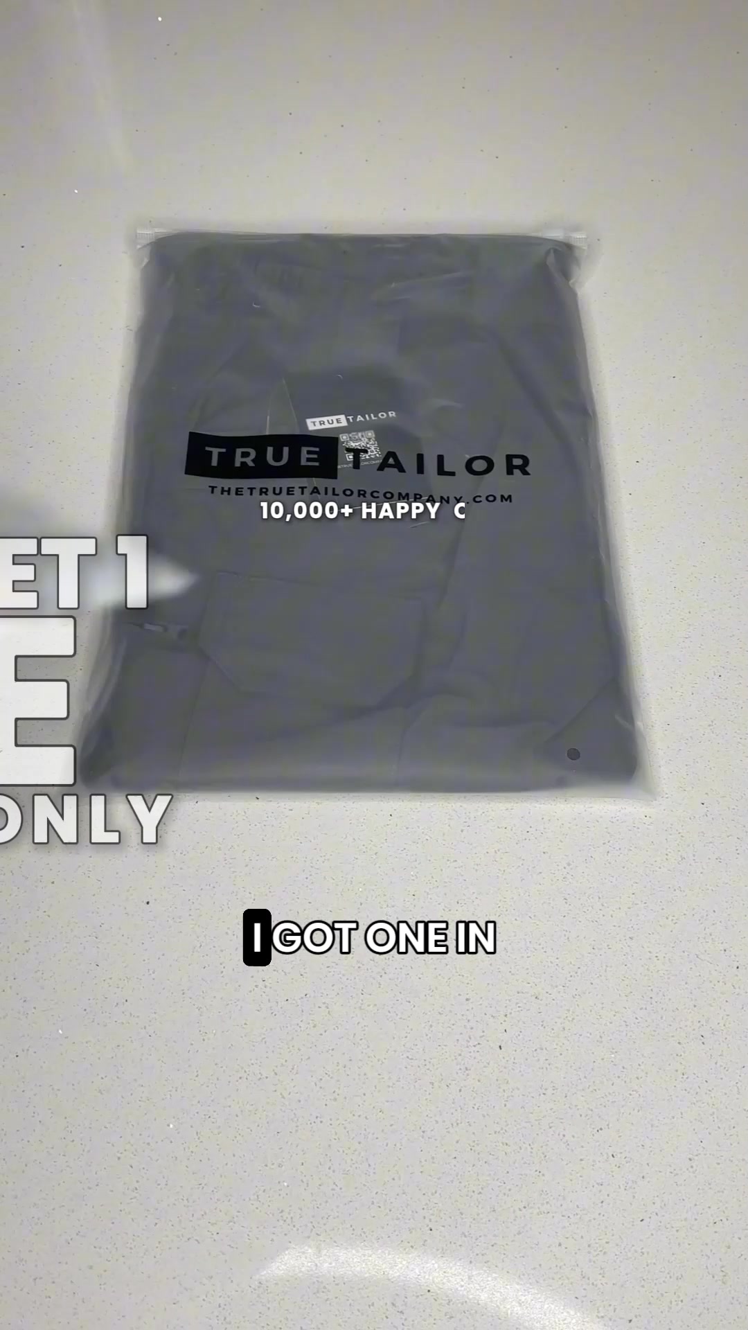 True Tailor Company Facebook ad: Buy 1 Get 1 Free