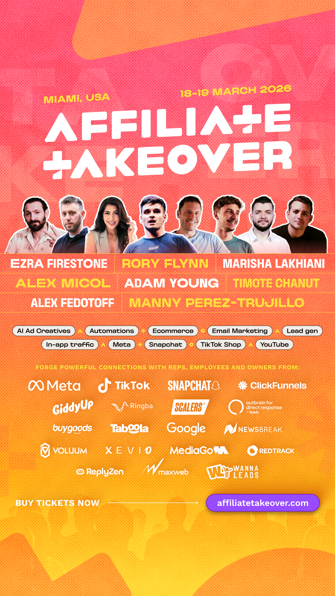 Affiliate Takeover Facebook ad