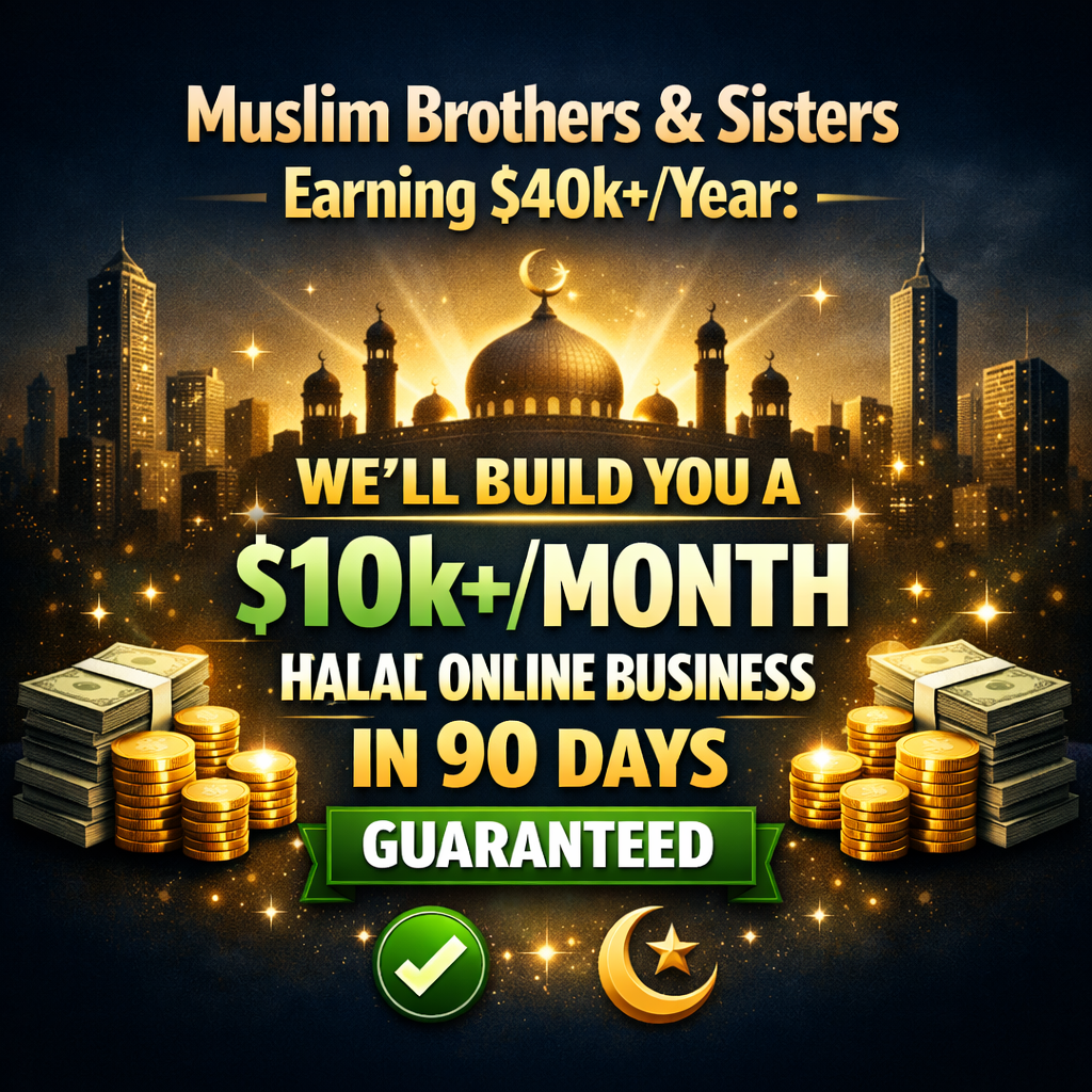Seara Consulting Facebook ad: How To Build a 6-Figure Halal Business