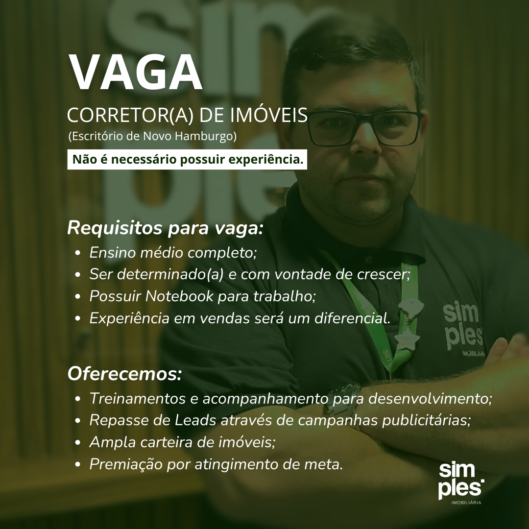 Movese Simples Facebook ad: Deseja se tornar um CORRETOR DE IMÓVEIS?
