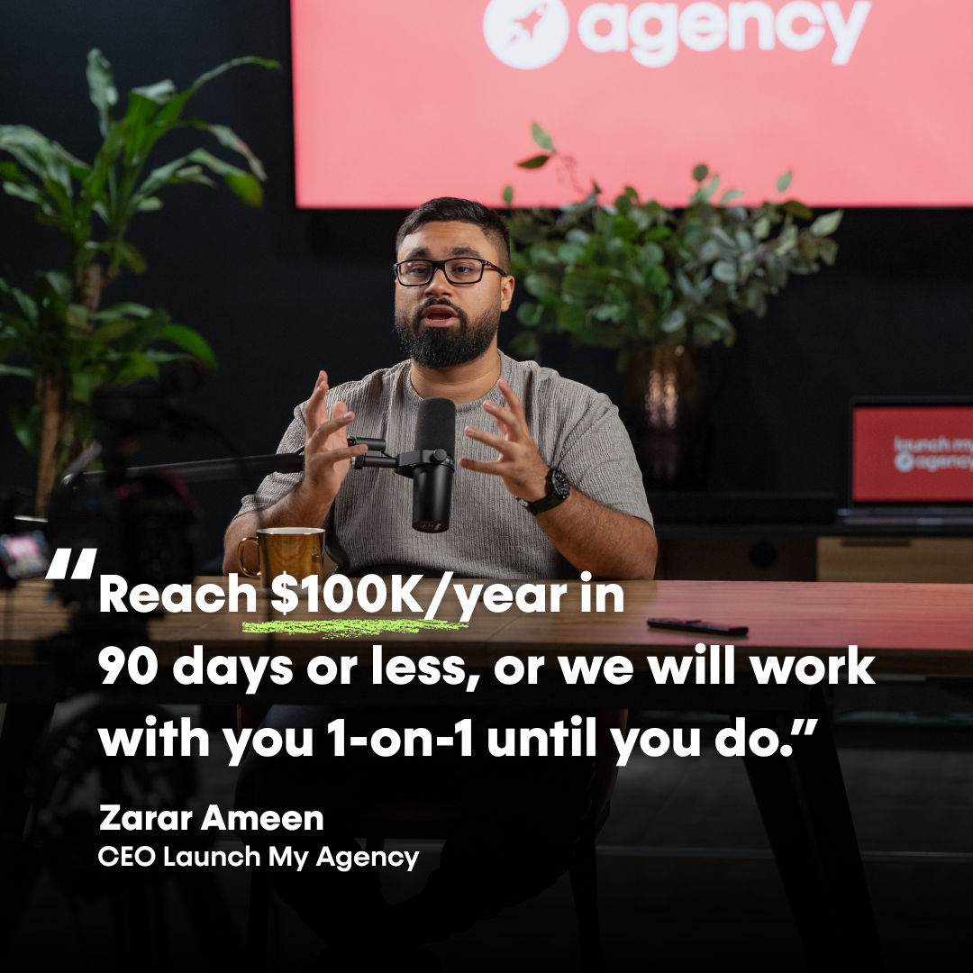 Launch My Agency Facebook ad