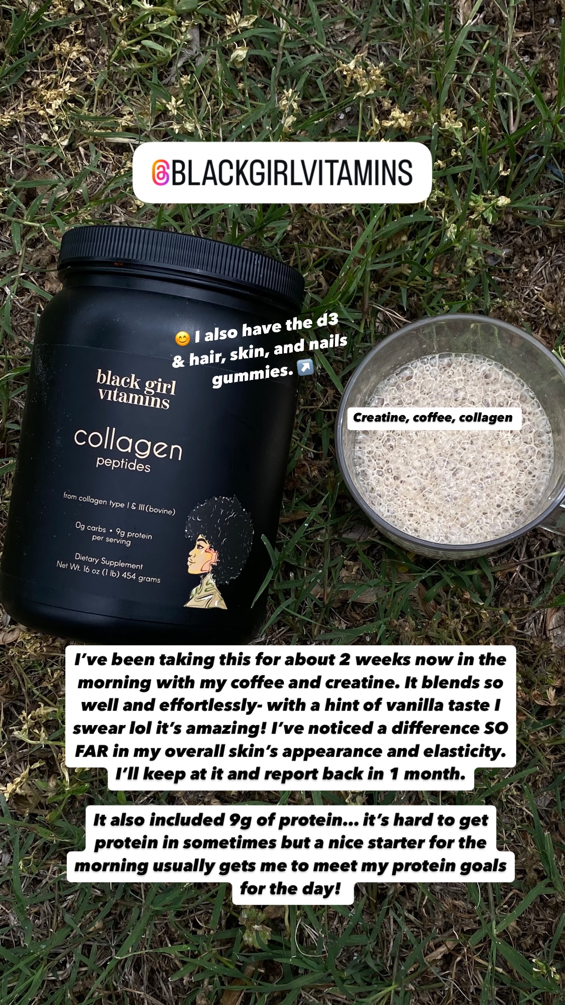 Black Girl Vitamins Facebook ad