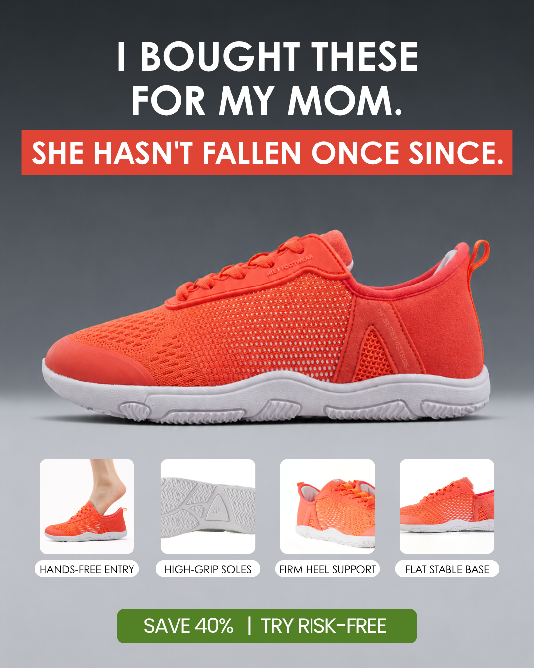 HIKE Footwear Facebook ad
