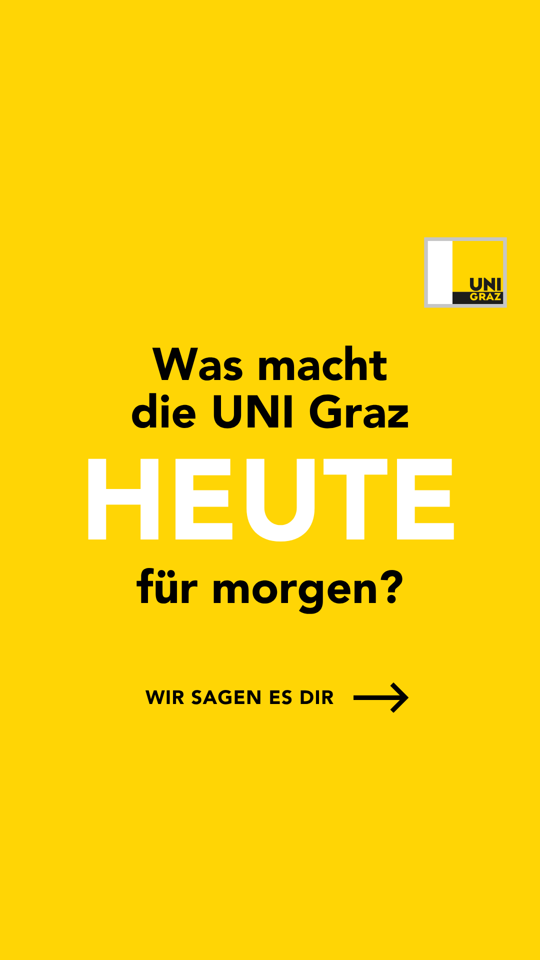 Universität Graz Facebook ad from May 1, 2026