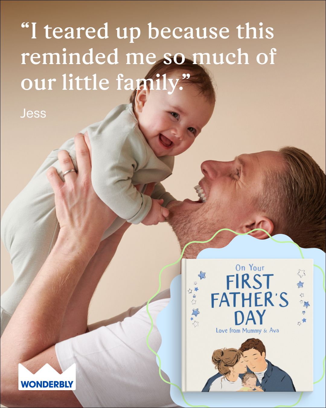 Wonderbly Facebook ad