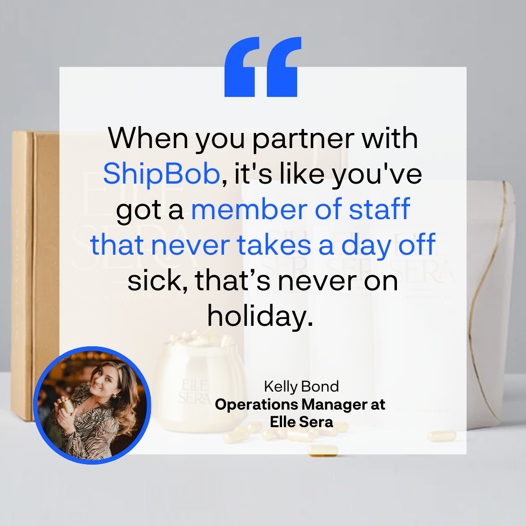 ShipBob Facebook ad