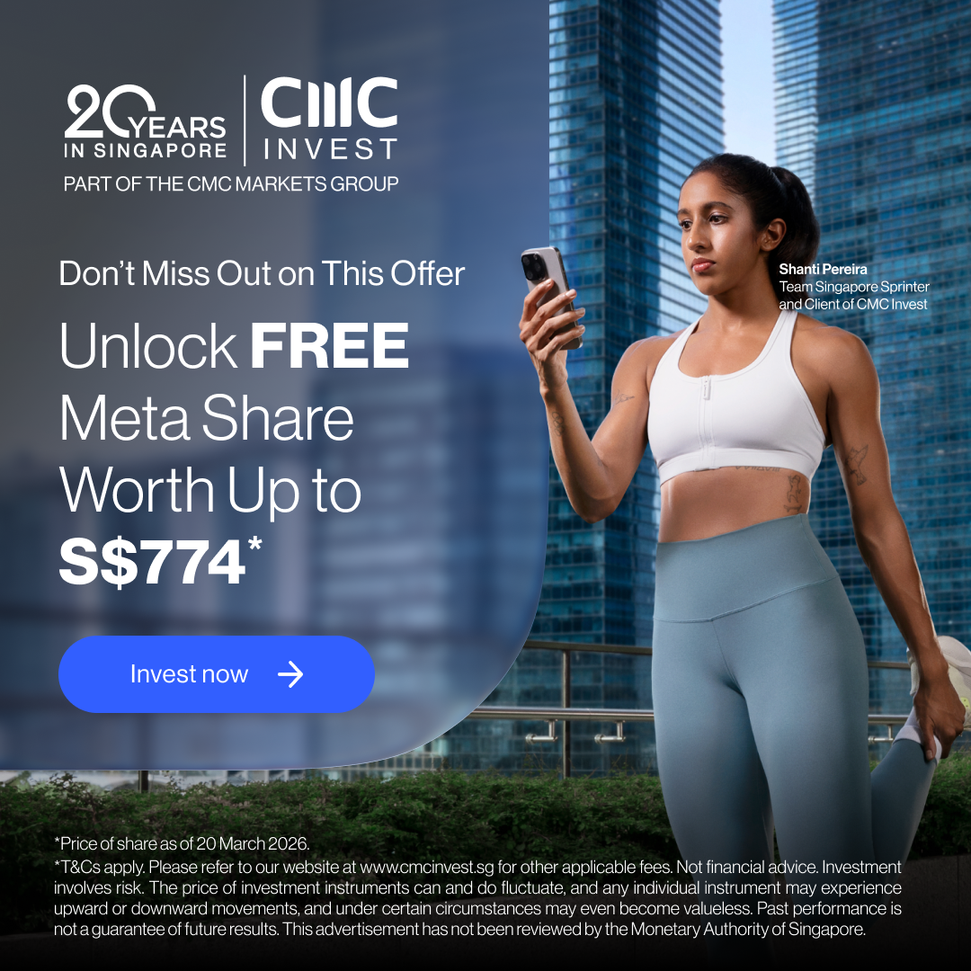 CMC Invest Singapore Facebook ad