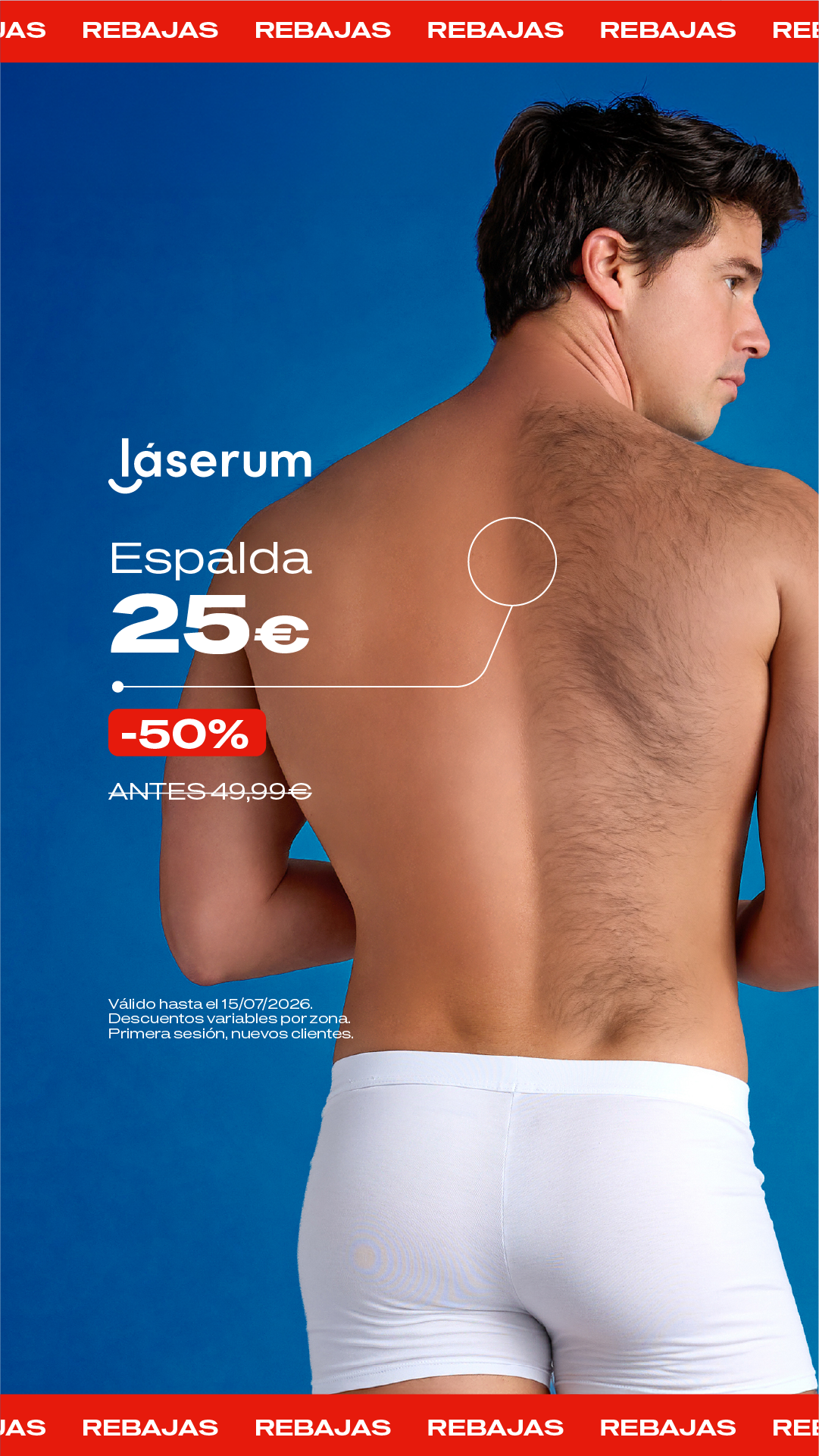 Láserum Facebook ad