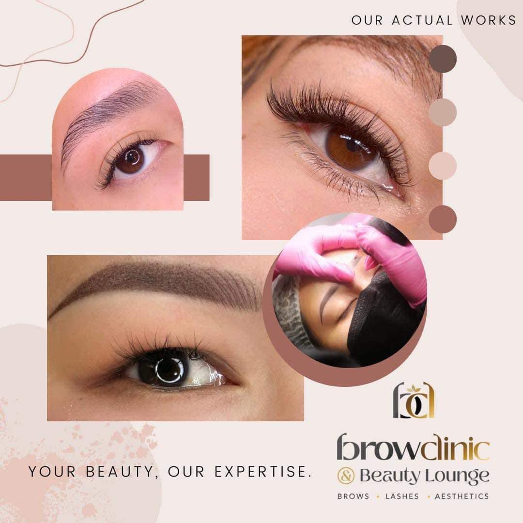 Brow Clinic & Beauty Lounge Facebook ad: 𝗕𝗢𝗛𝗢𝗟'𝗦 𝗣𝗥𝗘𝗠𝗜𝗨𝗠 𝗕𝗘𝗔𝗨𝗧𝗬 𝗖𝗟𝗜𝗡𝗜𝗖