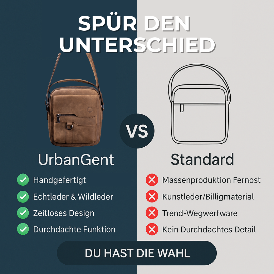 UrbanGent Facebook ad: Statement in Zurückhaltung