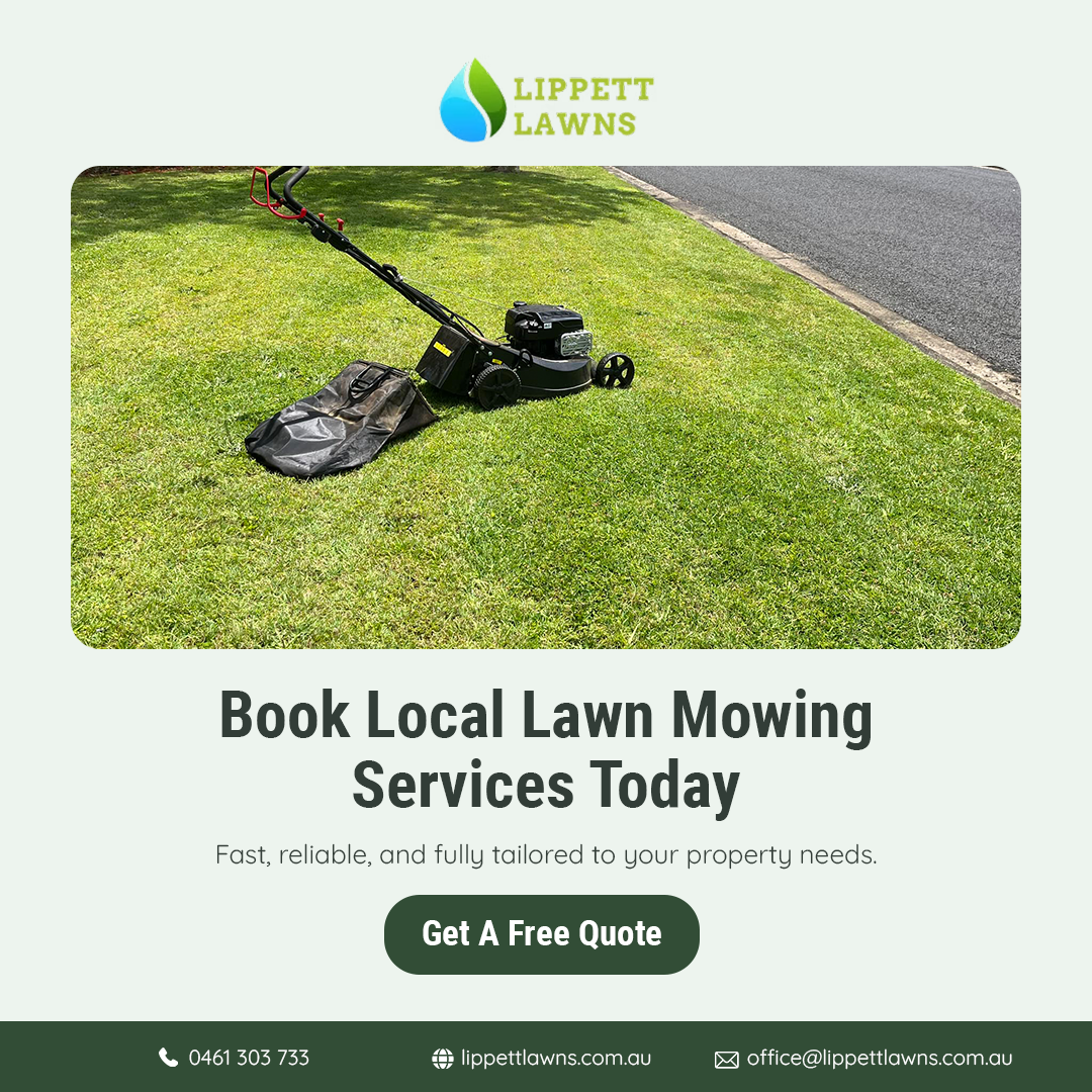 Lippett Lawns and Outdoor Services Facebook ad