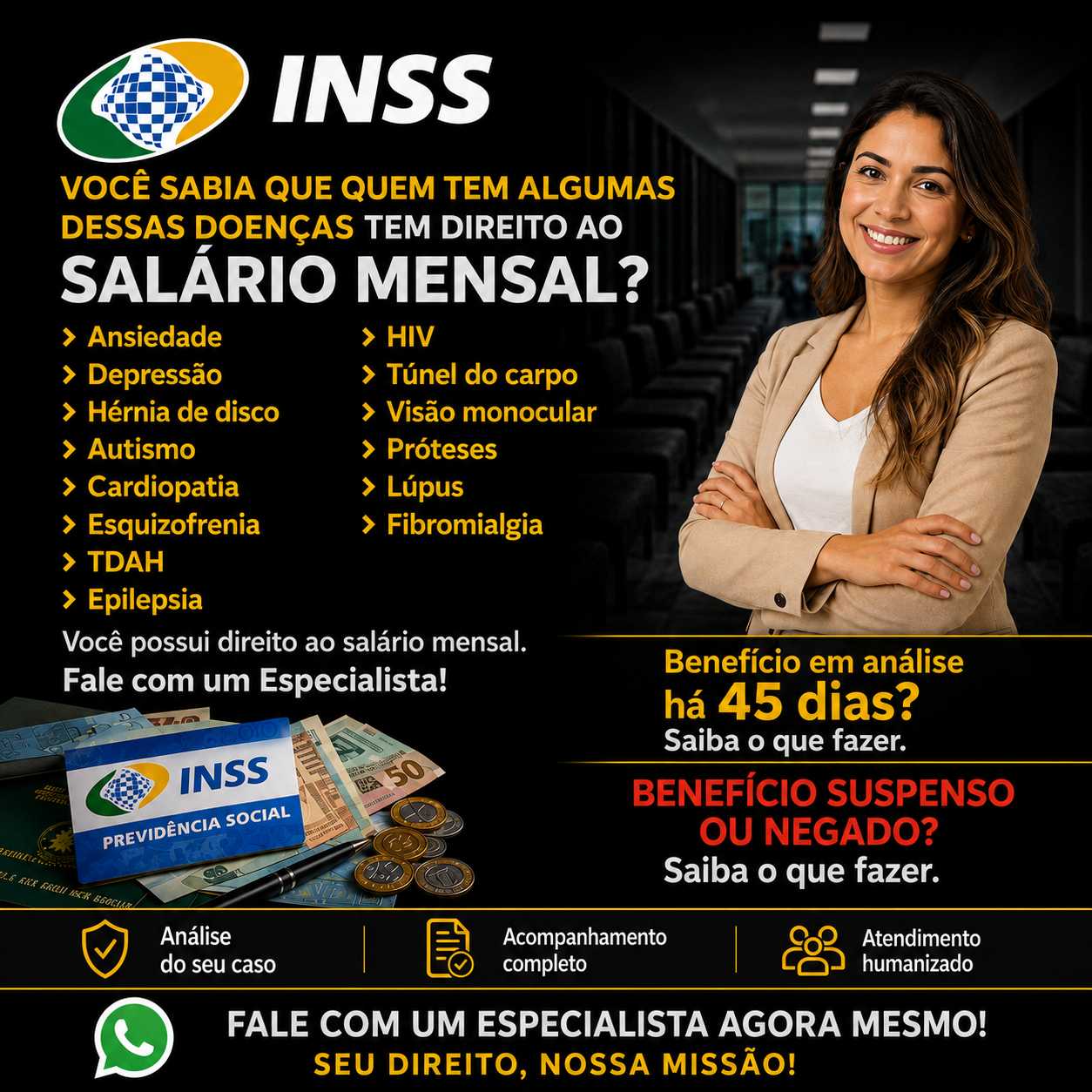 Assessoria e Consultoria Previdênciária Facebook ad: Nosso escritório é especialista em Direito Previdenciário…
