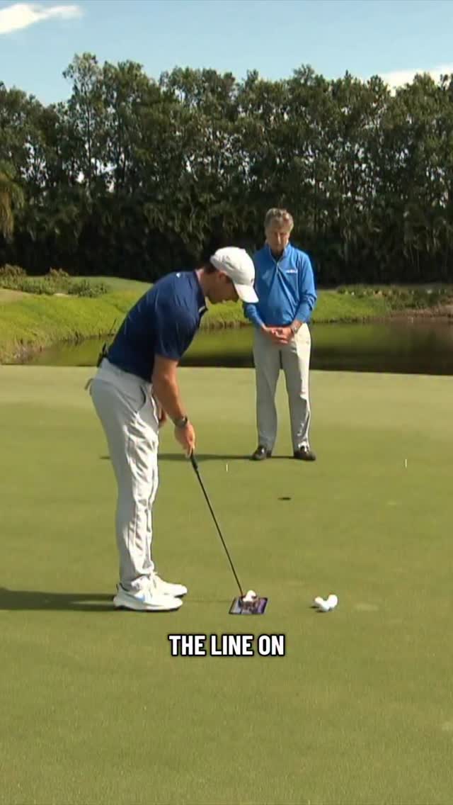 EyeLine Golf Facebook ad: Rory explains his Putting Mirror drill.