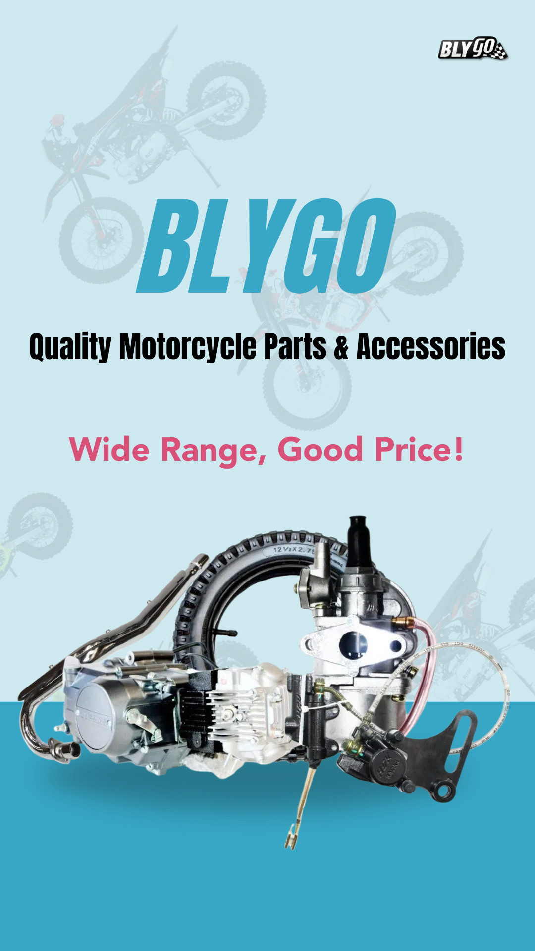 Blygo: Motorcycle Parts and Accessories Store Facebook ad