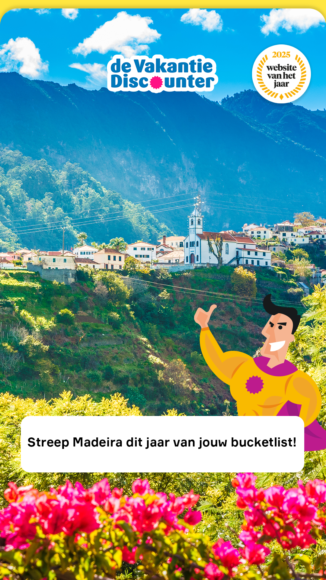 de VakantieDiscounter Facebook ad